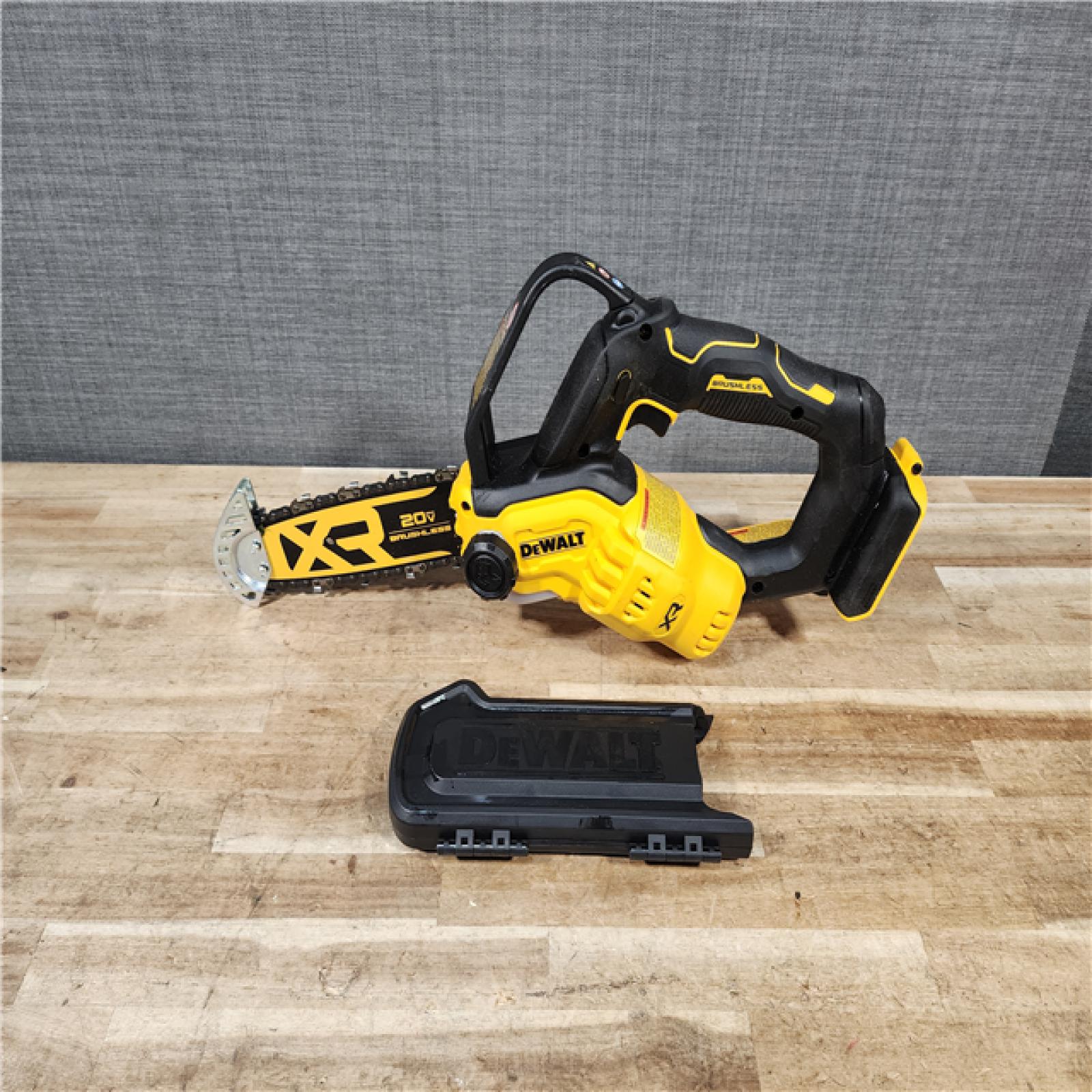 HOUSTON LOCATION - AS - IS DEWALT 20V MAX 8 in. Brushless Cordless Battery Powered Pruning Chainsaw (Tool Only)