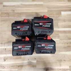 HOUSTON LOCATION - AS-IS MILWAUKEE FORGE BATTERY PACK QTY - 4