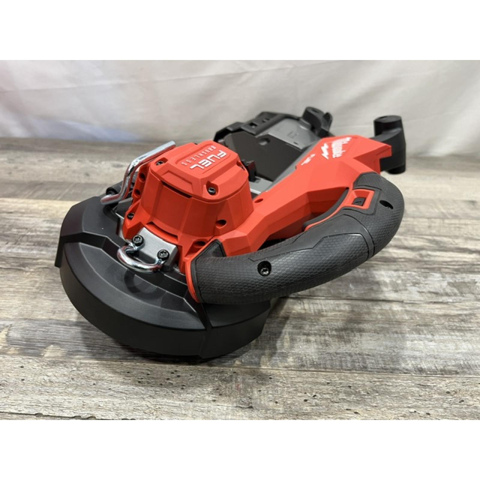 AS-IS Milwaukee FUEL 18V Lithium-Ion Brushless Cordless Deep Cut Band Saw (Tool-Only)