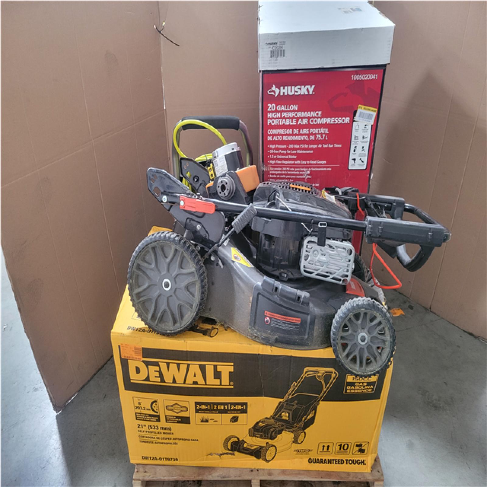 CALIFORNIA AS-IS OUTDOOR POWER EQUIPMENT