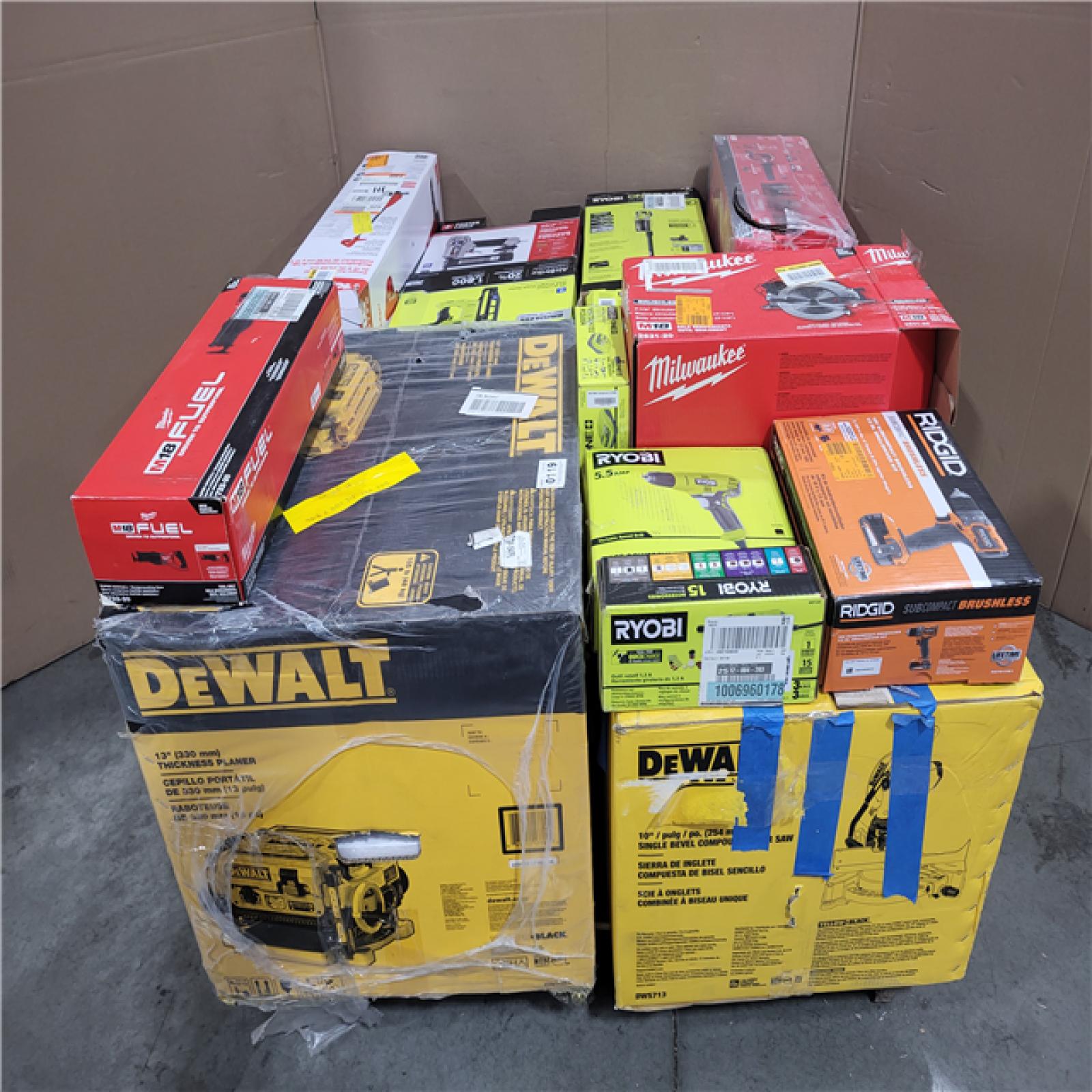 CALIFORNIA AS-IS TOOL PALLET
