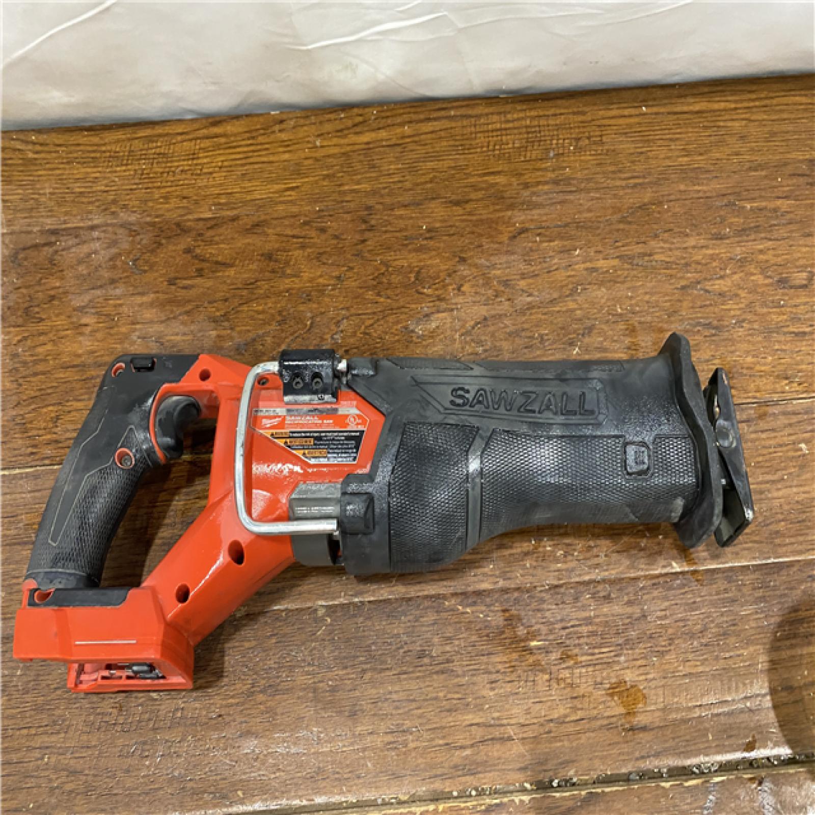 AS-IS Milwaukee M18 18V Fuel Sawzall 1-1/4  Reciprocating Saw Cordless Lithium-Ion Brushless 2821-20