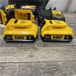 AS-IS DEWALT ATOMIC 20-Volt MAX Lithium-Ion Cordless Combo Kit