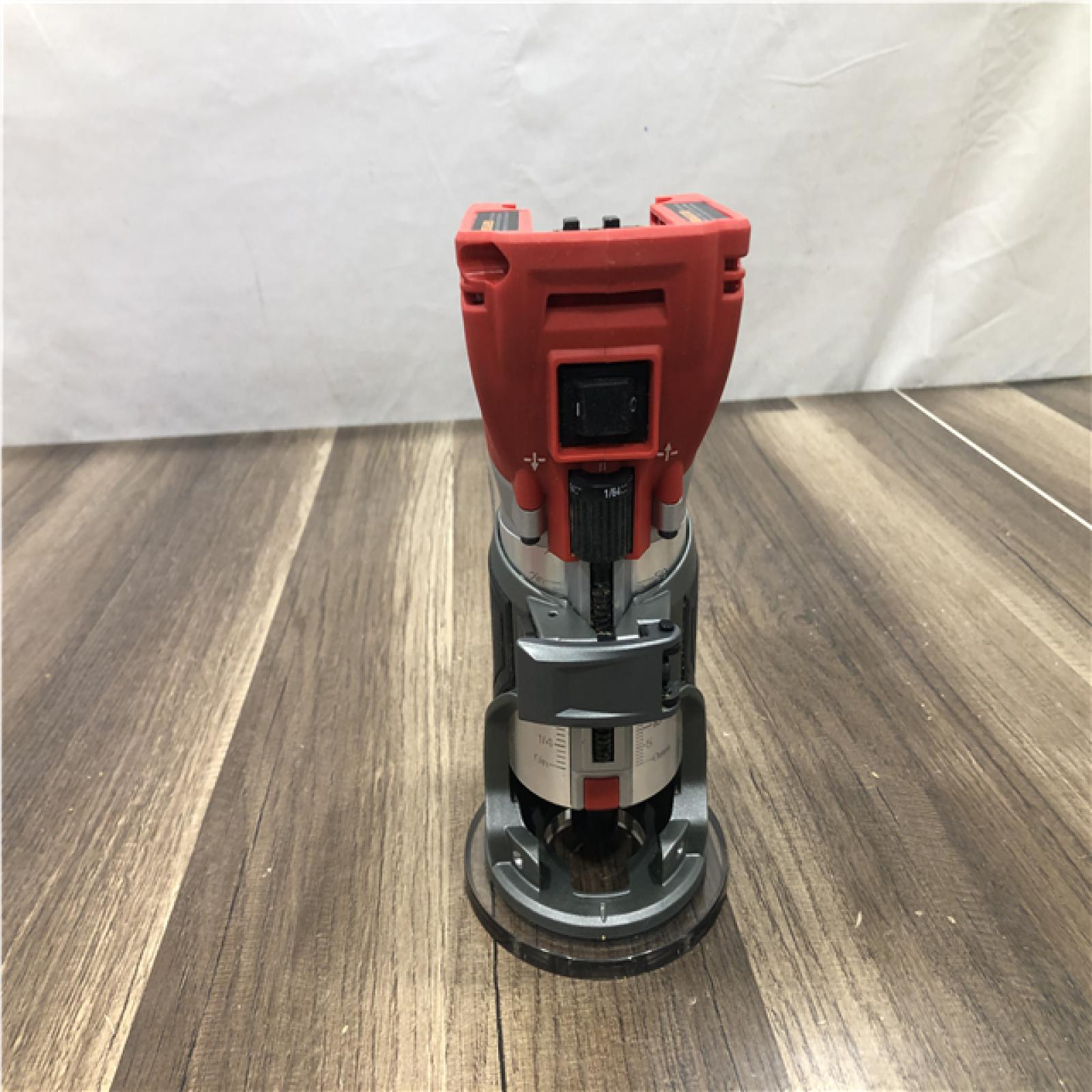 AS-IS Milwaukee FUEL 18V Lithium-Ion Brushless Cordless Compact Router (Tool-Only)