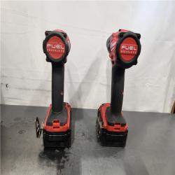 AS-IS- Milwaukee FUEL 18V Lithium-Ion Brushless Cordless Hammer Drill and Impact Driver Combo Kit