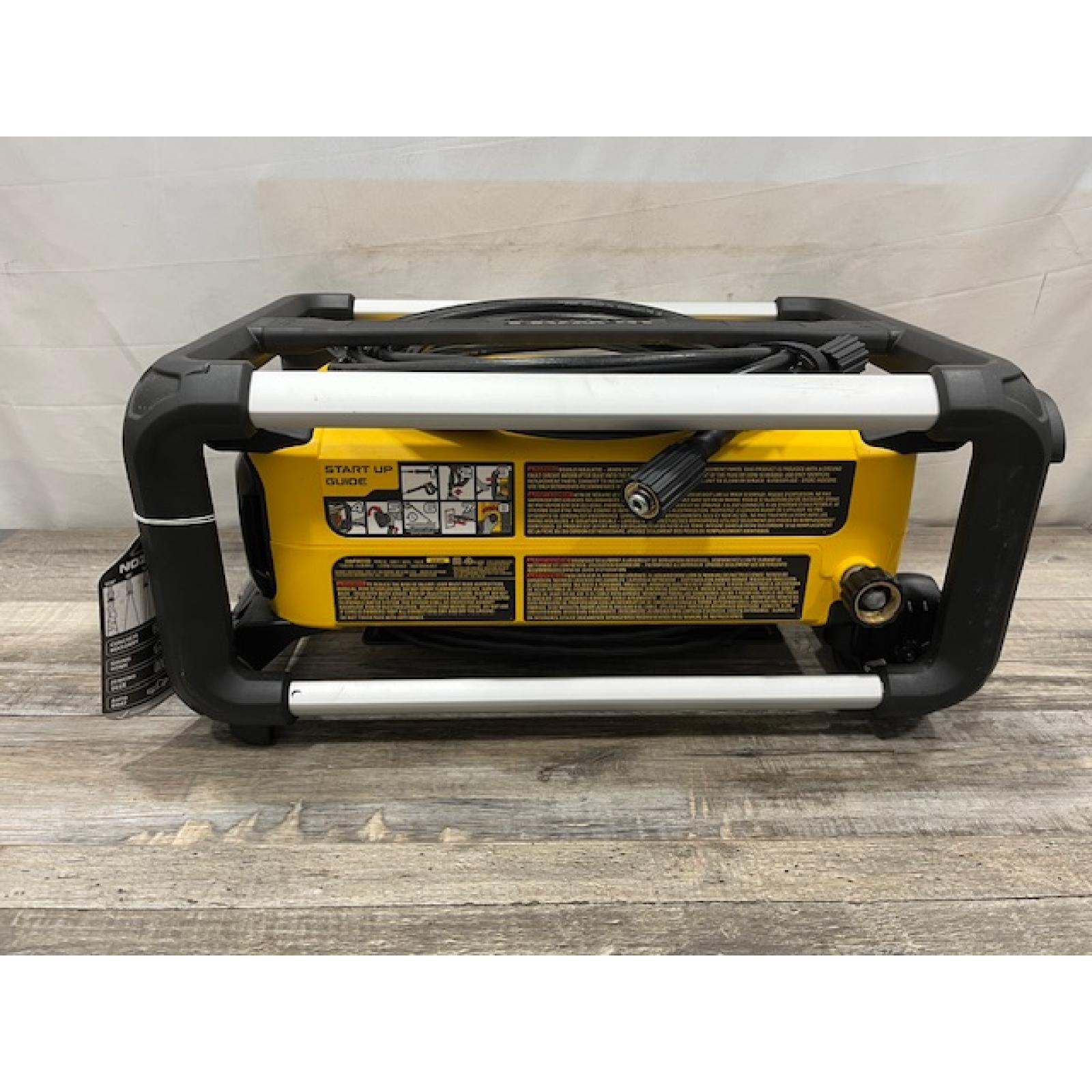 AS-IS DEWALT 2100 PSI 1.2 GPM 13 Amp Cold Water Electric Pressure Washer with Internal Equipment Storage