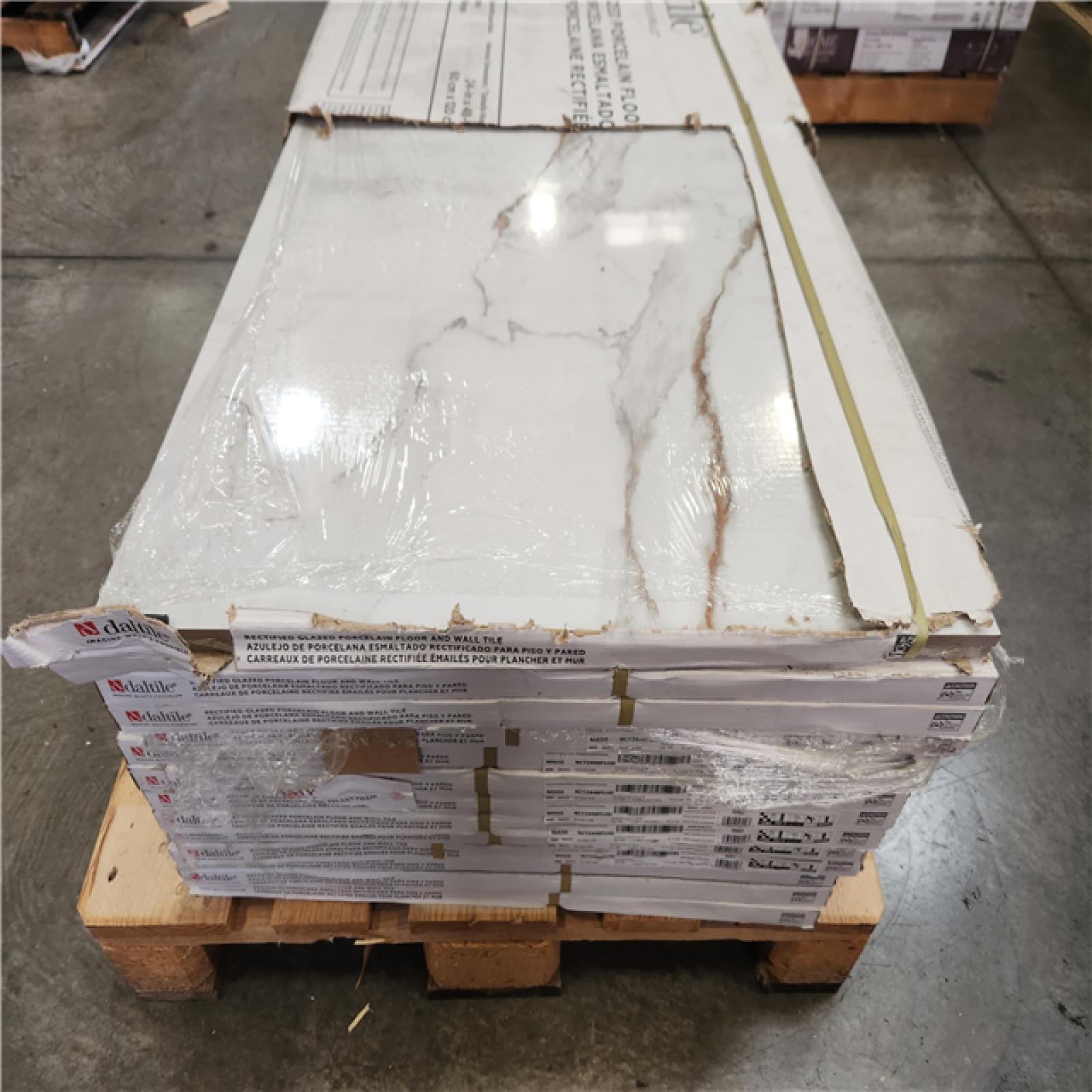 Phoenix Daltile Renner Marble Ash 24 in. x 48 in. Polished Porcelain Floor and Wall Tile (201 sq. ft. /13 case)