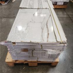 Phoenix Daltile Renner Marble Ash 24 in. x 48 in. Polished Porcelain Floor and Wall Tile (201 sq. ft. /13 case)