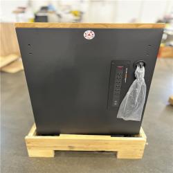 DALLAS LOCATION - Husky Tool Storage 62 in. W Heavy Duty Matte Black Mobile Workbench Cabinet with Adjustable Height Wood Top