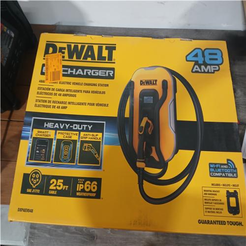 CALIFORNIA AS-IS DEWALT EV CHARGER 48 AMP DXPAEV048