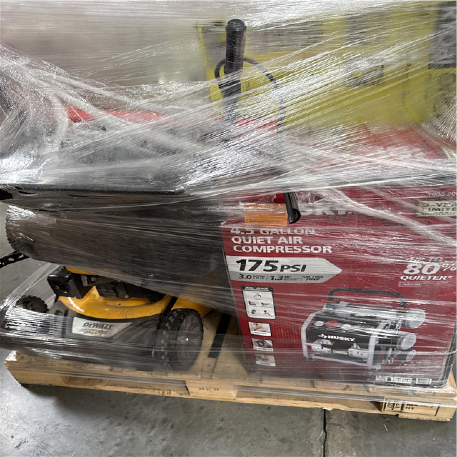 California AS-IS Outdoor Power Equipment