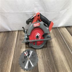 AS-IS Milwaukee FUEL 18V Lithium-Ion Brushless Cordless 6-1/2 in. Circular Saw (Tool-Only)