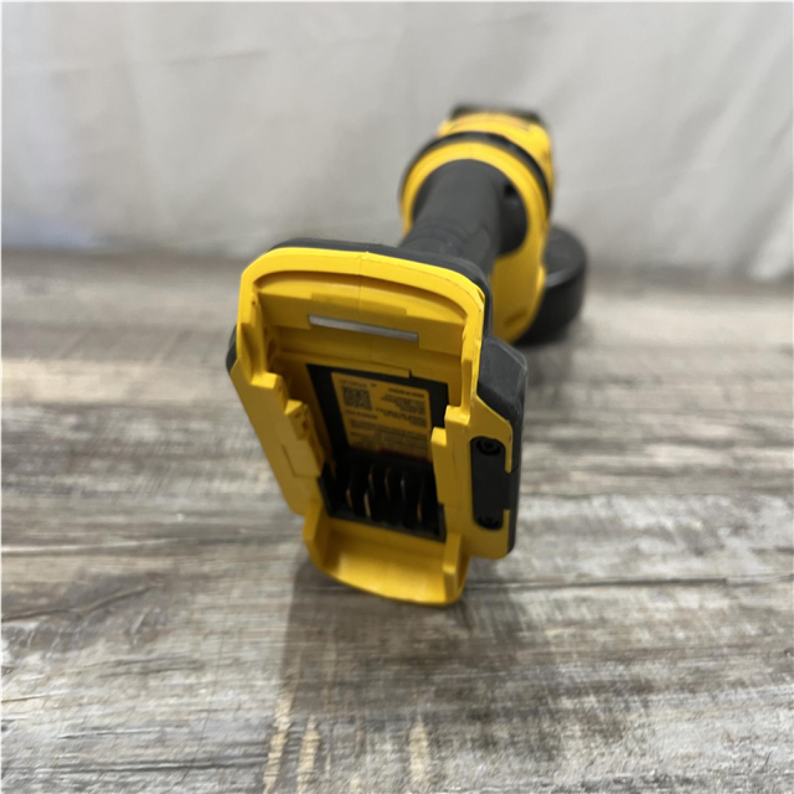 AS-IS DEWALT FLEXVOLT 60V MAX Cordless Brushless 4.5 in. to 6 in. Small Angle Grinder with Kickback Brake (Tool Only)