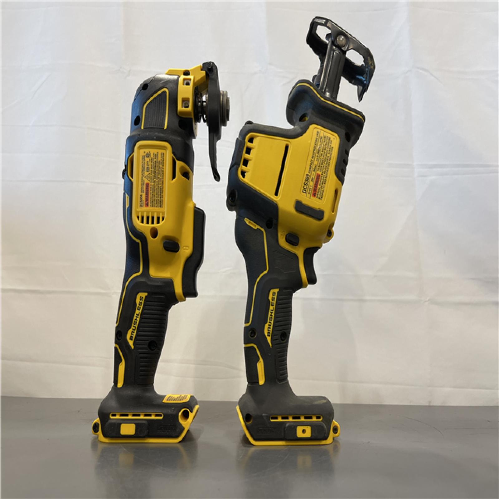 AS-IS - DEWALT 20-Volt MAX Lithium-Ion Cordless 7-Tool Combo Kit with 2.0 Ah Battery, 5.0 Ah Battery and Charger