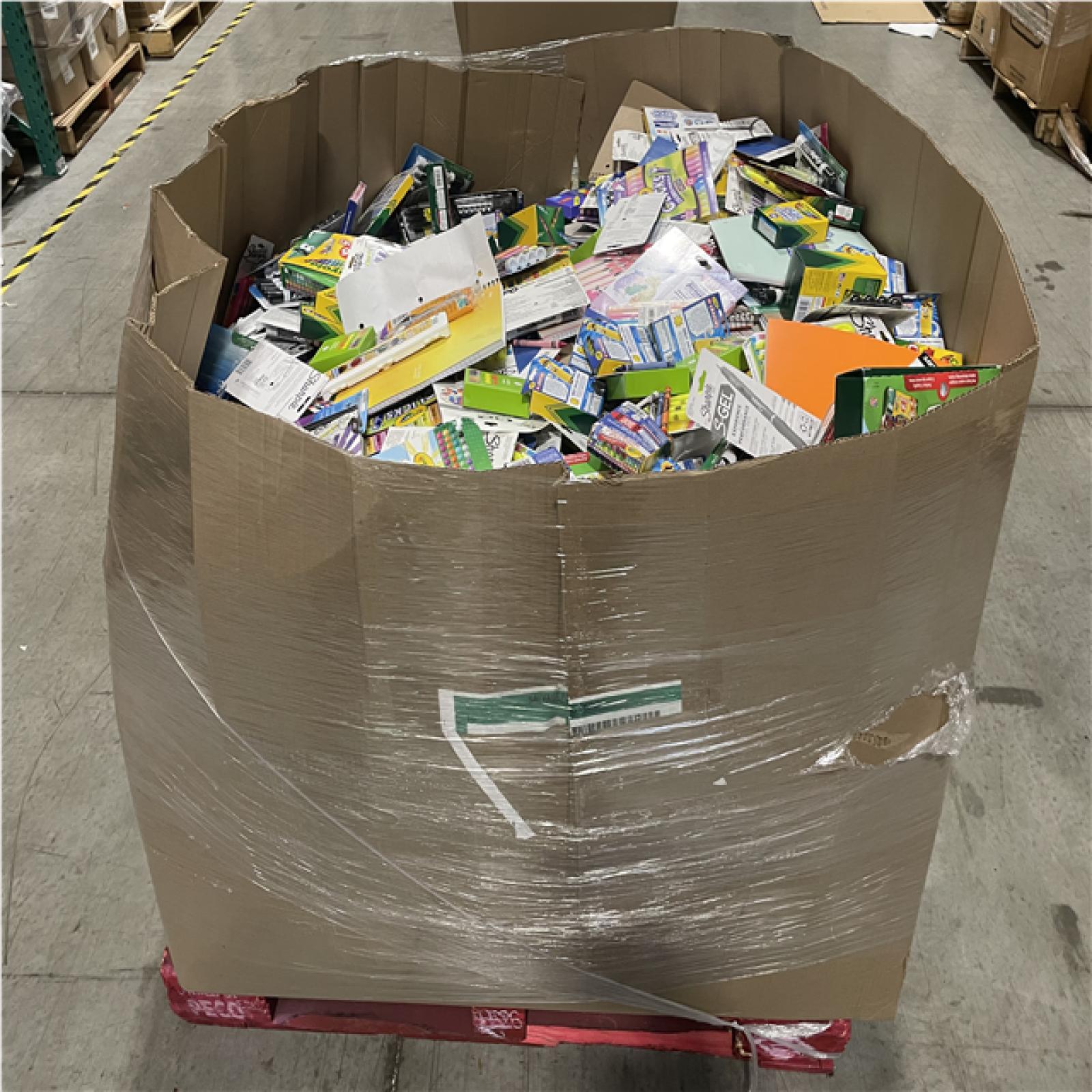 DALLAS LOCATION- AS-IS  ASSORTED SCHOOL SUPPLIES PALLET