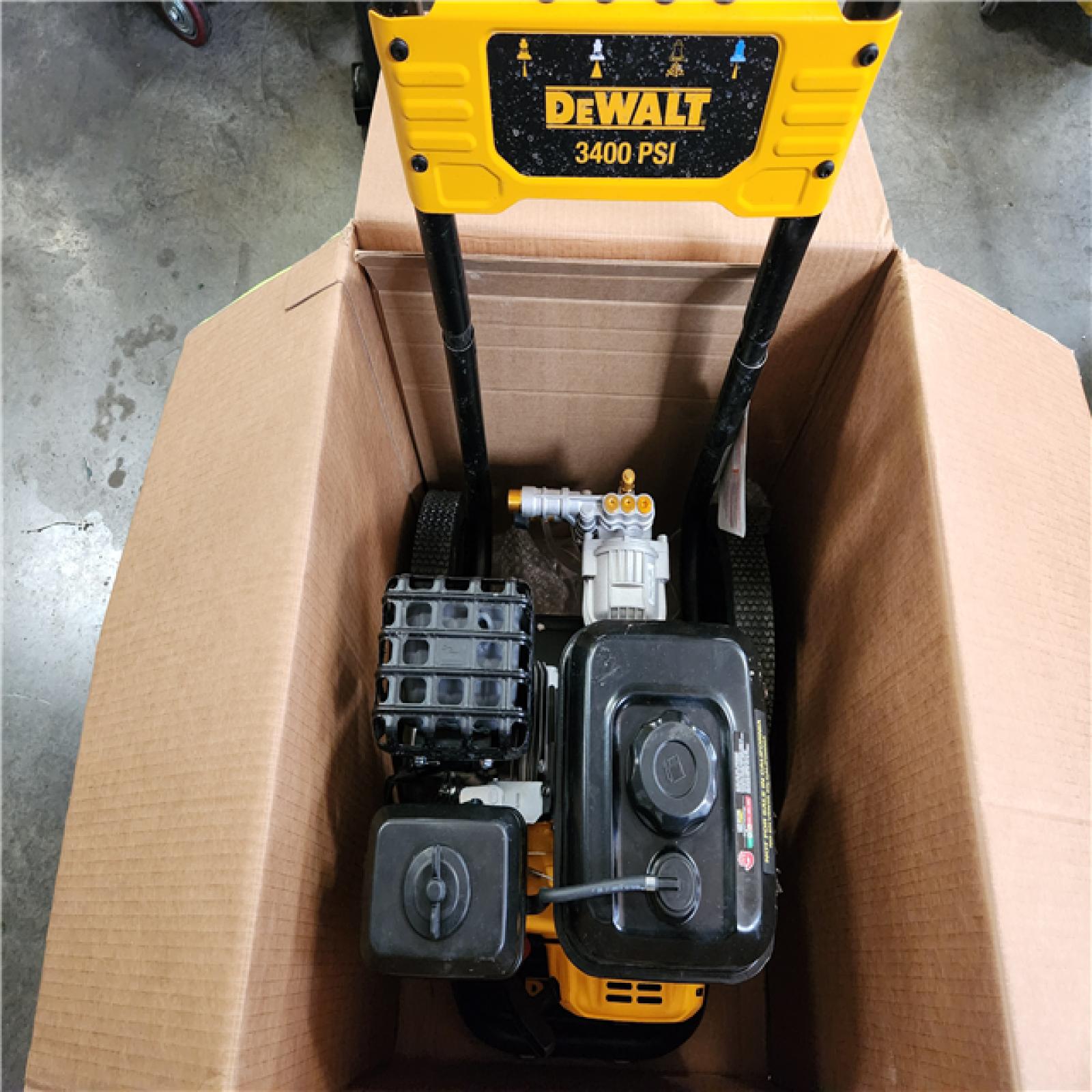 Phoenix AS-IS DEWALT 3400 PSI 2.5 GPM Gas Cold Water Pressure Washer with DeWalt 210 Engine