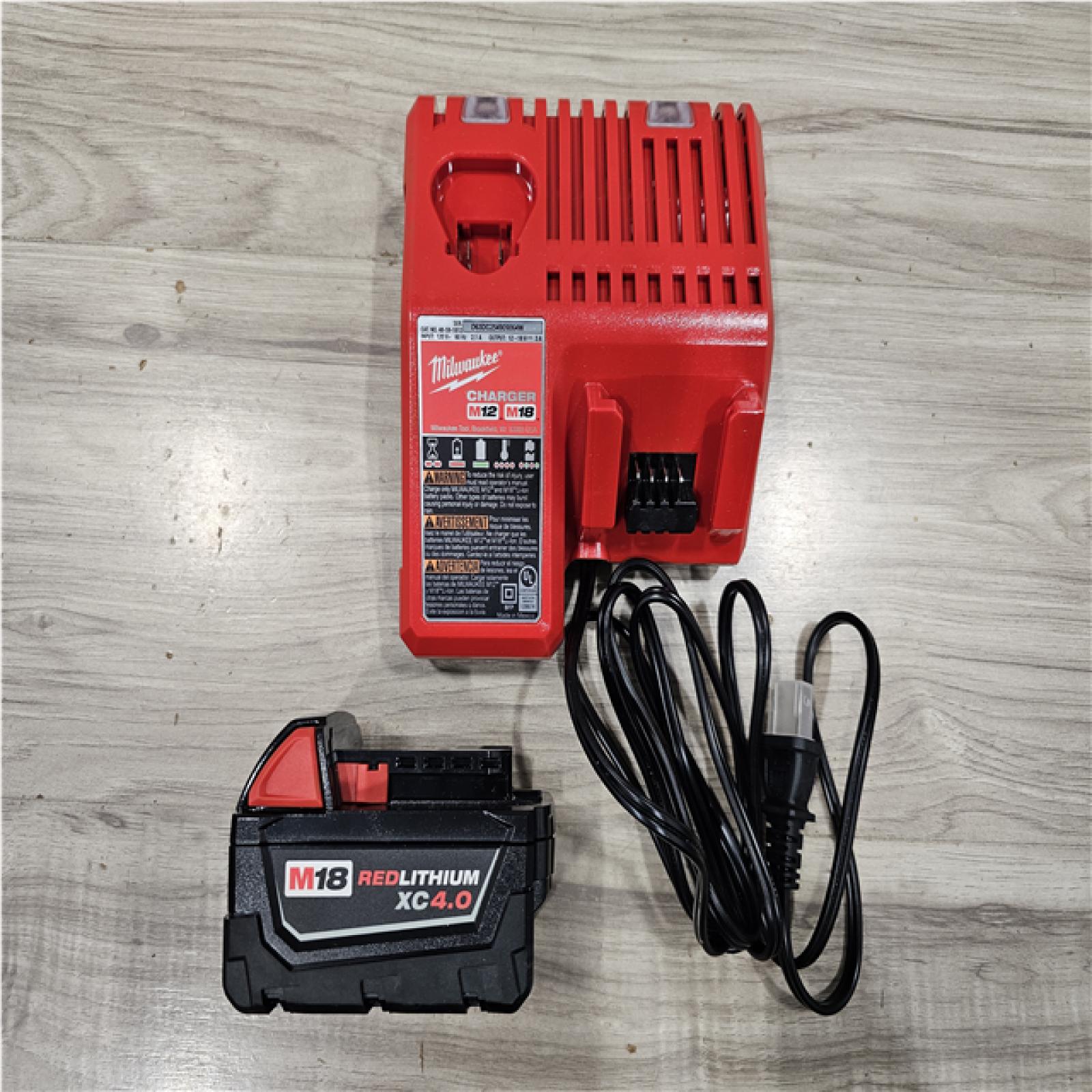 AS-IS Milwaukee 18V Lithium-Ion Brushless Cordless 1/2 in. Compact Hammer Drill/Driver Kit