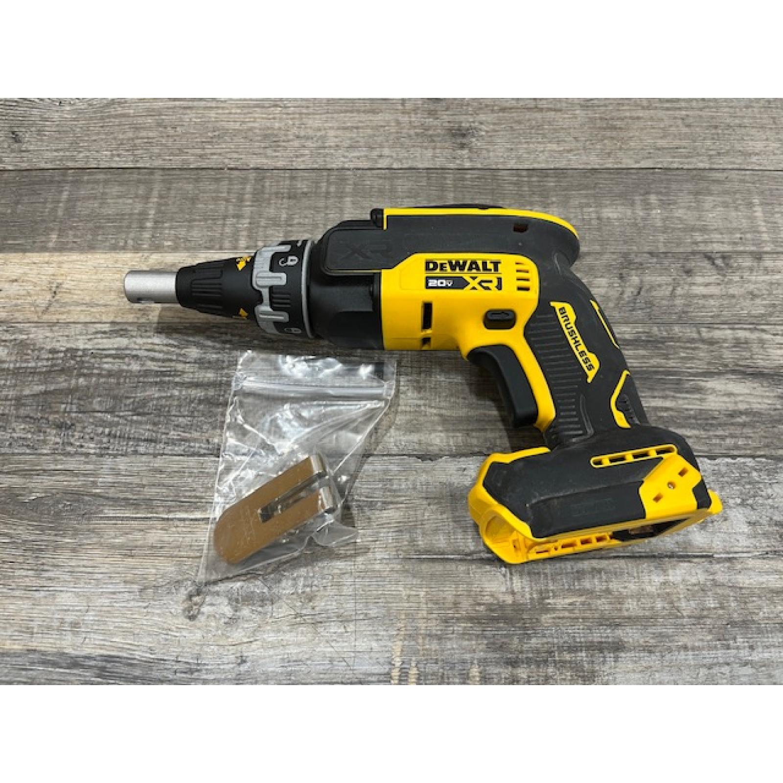 AS-IS DEWALT XR 20V MAX Lithium-Ion Cordless Brushless Screw Gun (Tool Only)
