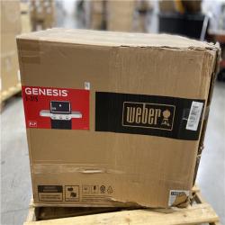 DALLAS LOCATION - Weber Genesis E-315 3-Burner Liquid Propane Gas Grill in Black with Cast-Iron Grates