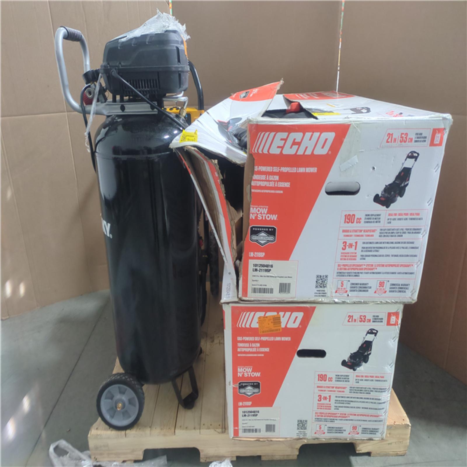 CALIFORNIA AS-IS OUTDOOR POWER EQUIPMENT