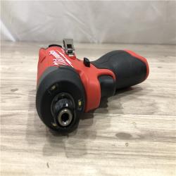 AS-IS Milwaukee M12 FUEL 12-Volt Lithium-Ion Cordless 1/4 in. Hex Impact Driver Compact Kit