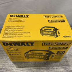 NEW - DEWALT 20V MAX Cordless Bluetooth Speaker (Tool Only)