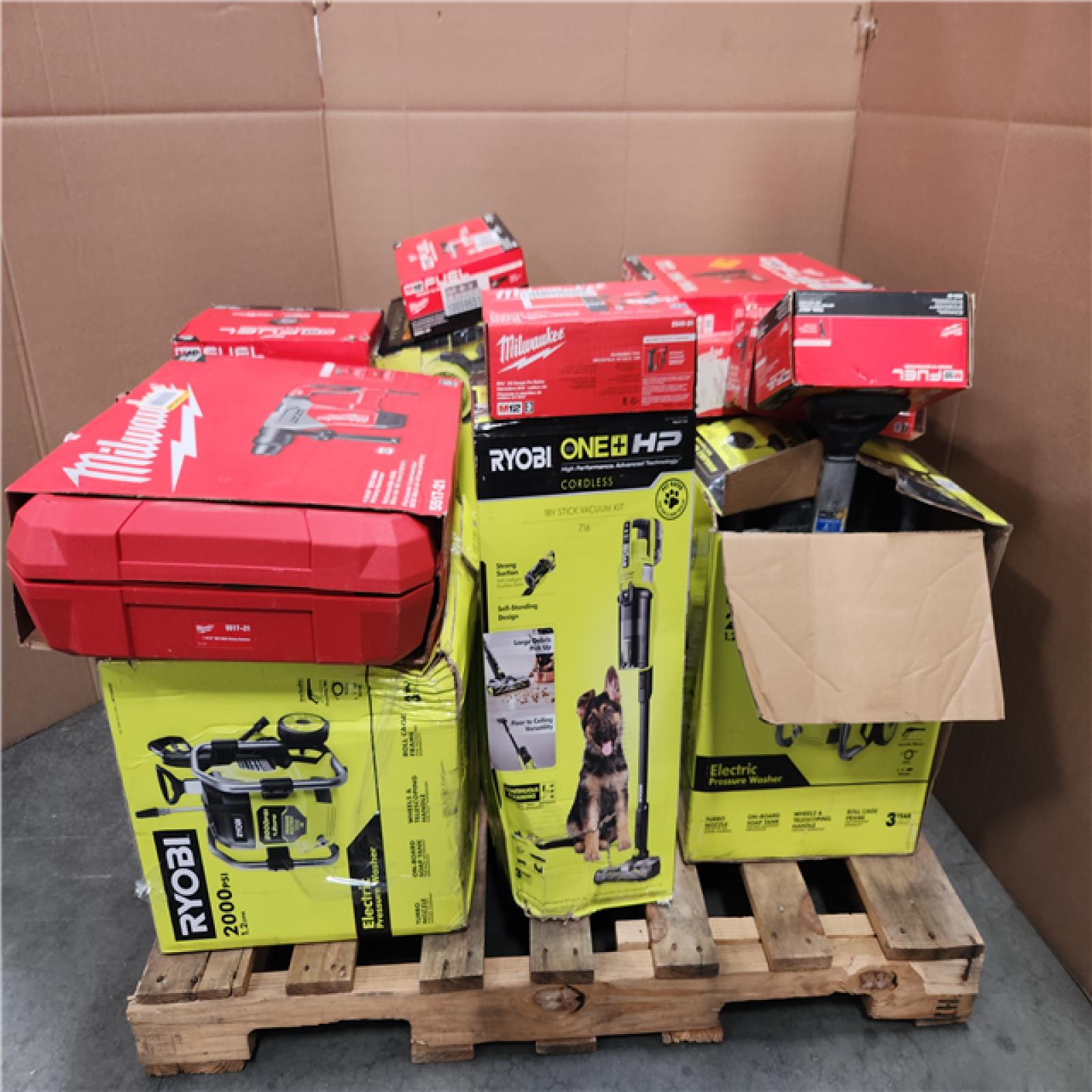 CALIFORNIA AS-IS TOOL PALLET