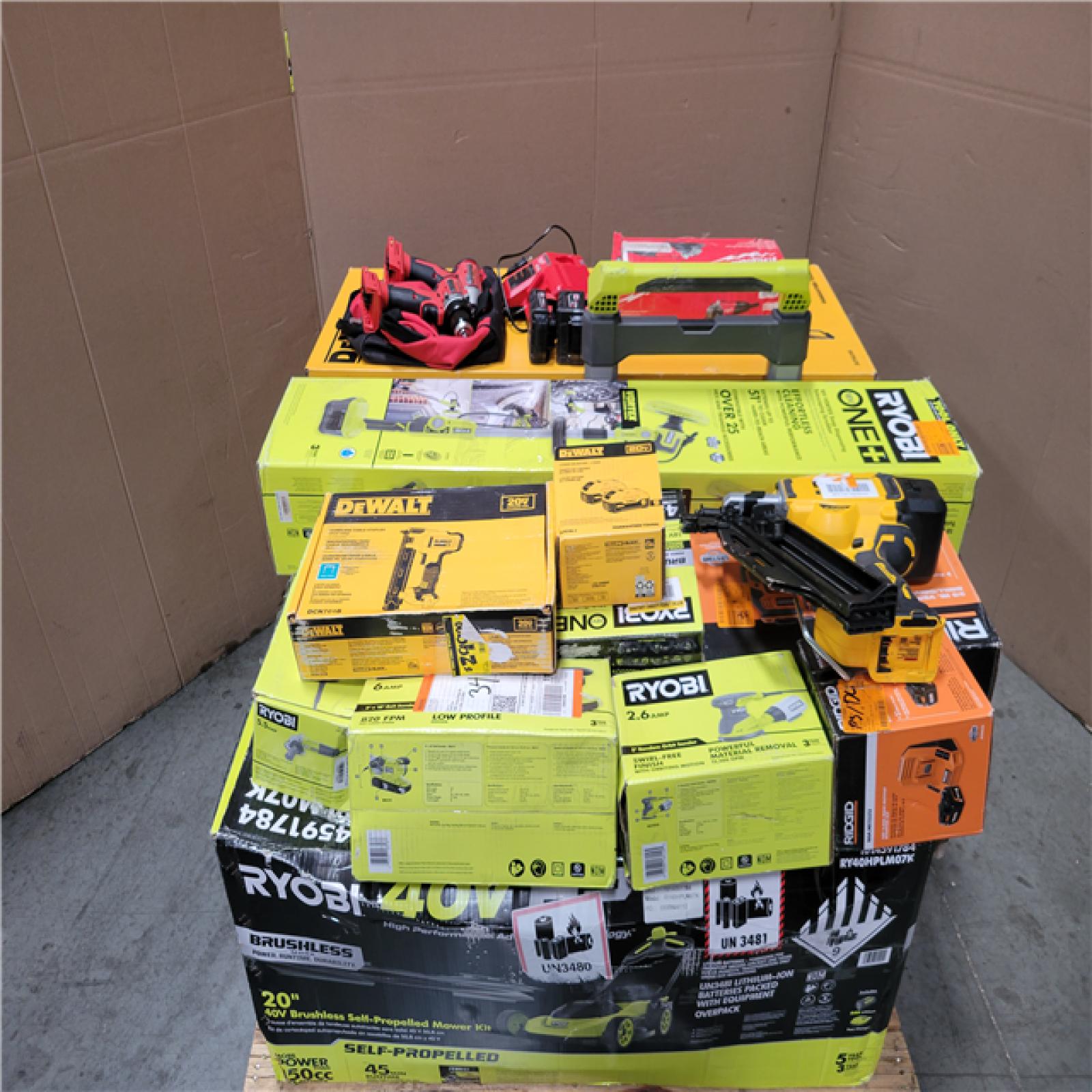 CALIFORNIA AS-IS TOOL PALLET