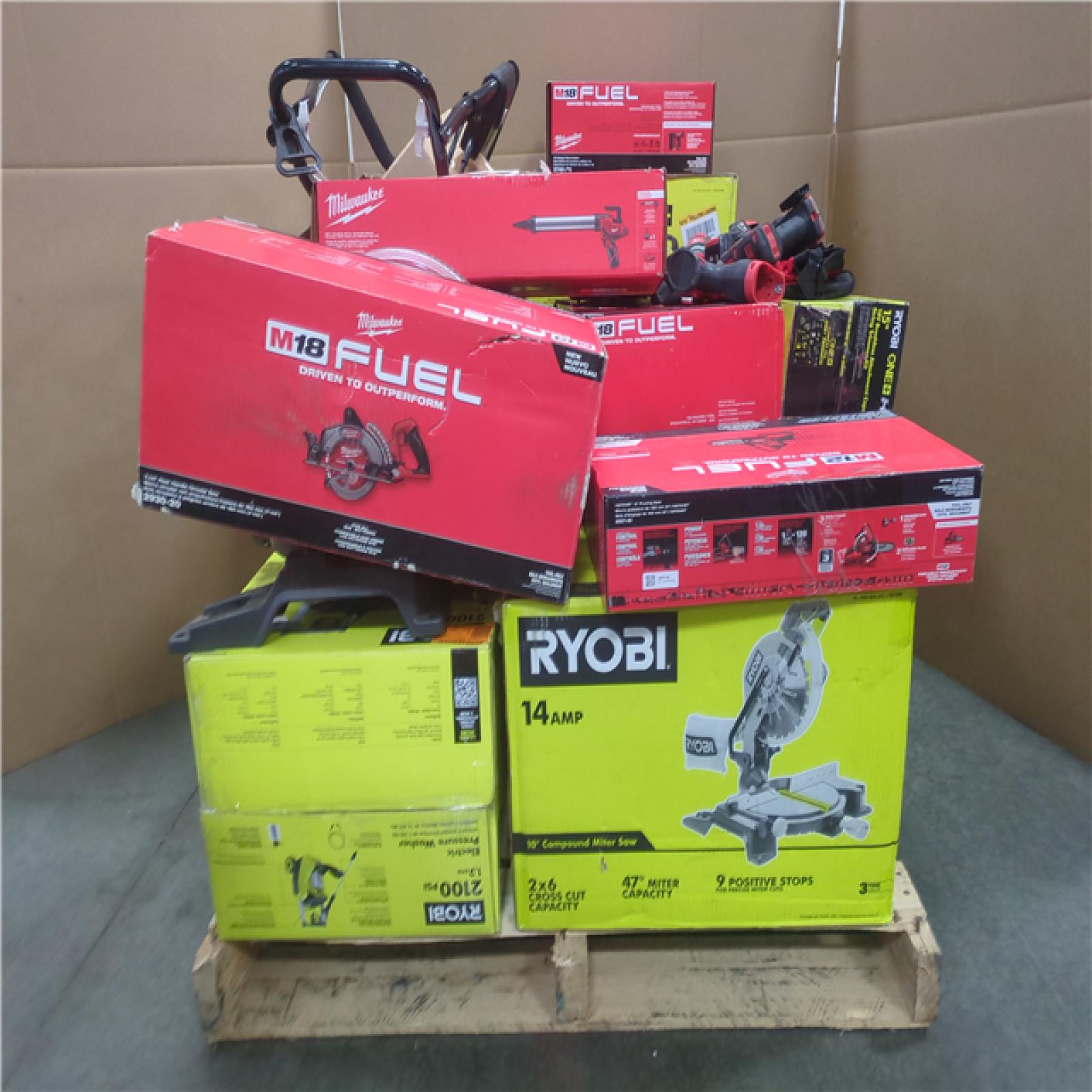 CALIFORNIA AS-IS TOOL PALLET
