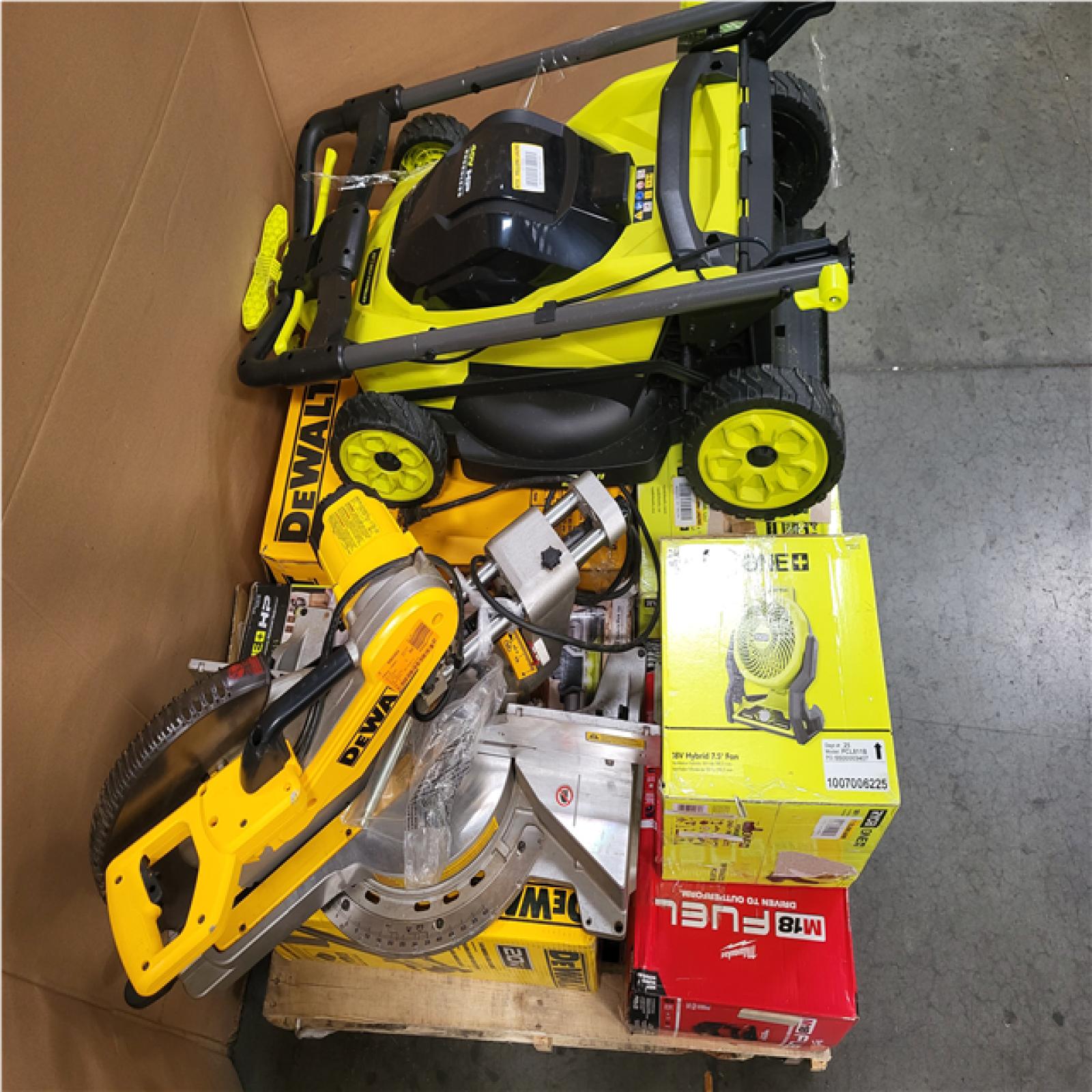 CALIFORNIA AS-IS TOOL PALLET