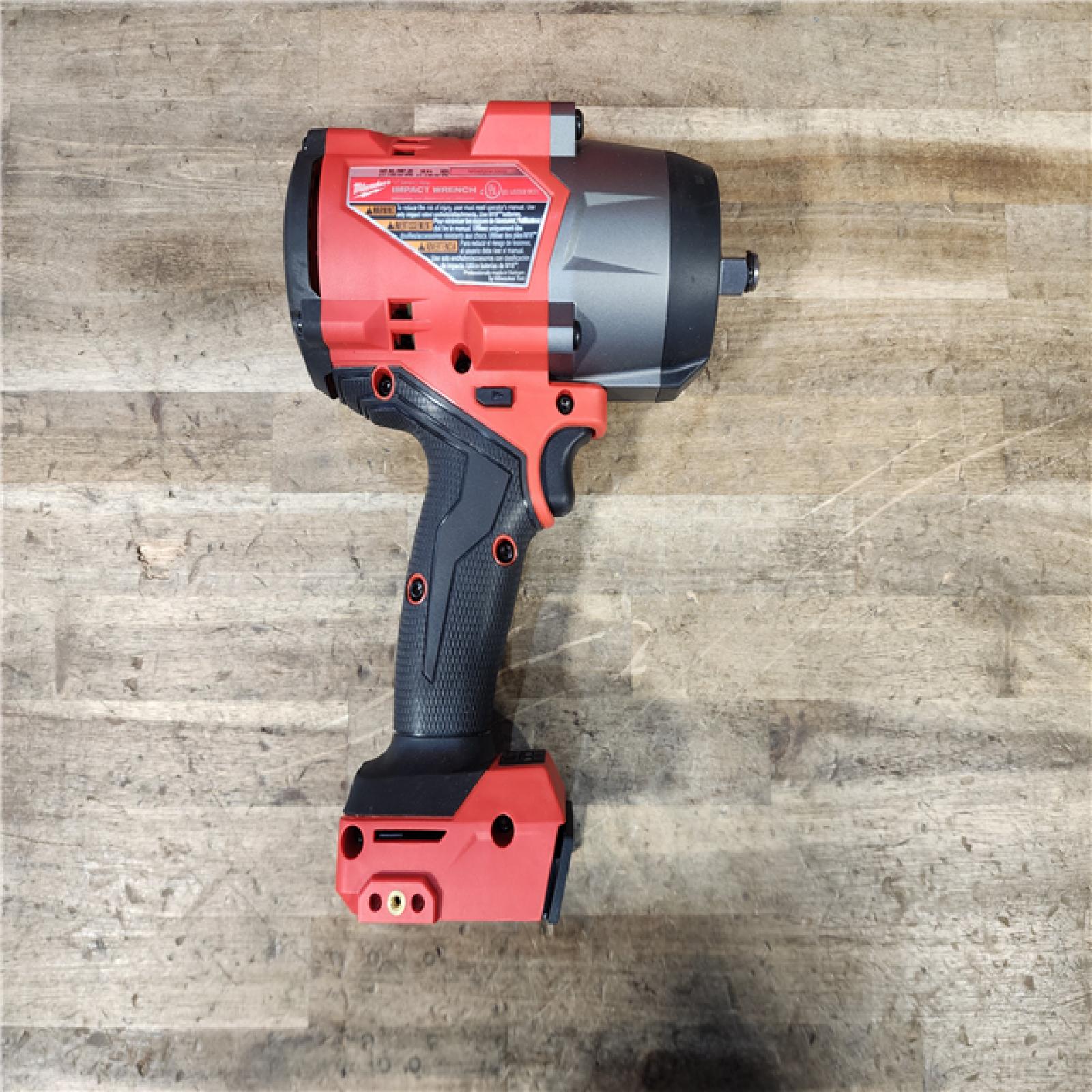 HOUSTON LOCATION - AS-IS Milwaukee M18 FUEL 18V Lithium-Ion Brushless Cordless 1/2 in. Impact Wrench with Friction Ring (Tool-Only)