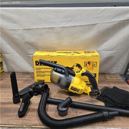 AS-IS DeWalt 20V MAX Bagless Cordless HEPA Filter Hand Vacuum
