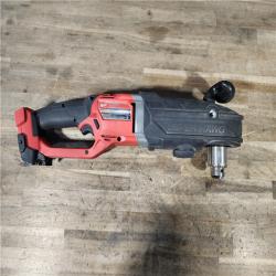HOUSTON LOCATION - AS-IS Milwaukee M18 18V Fuel 1/2 Right Angle Drill Super Hawg Cordless Lithium-Ion 2809-20 (TOOL ONLY)