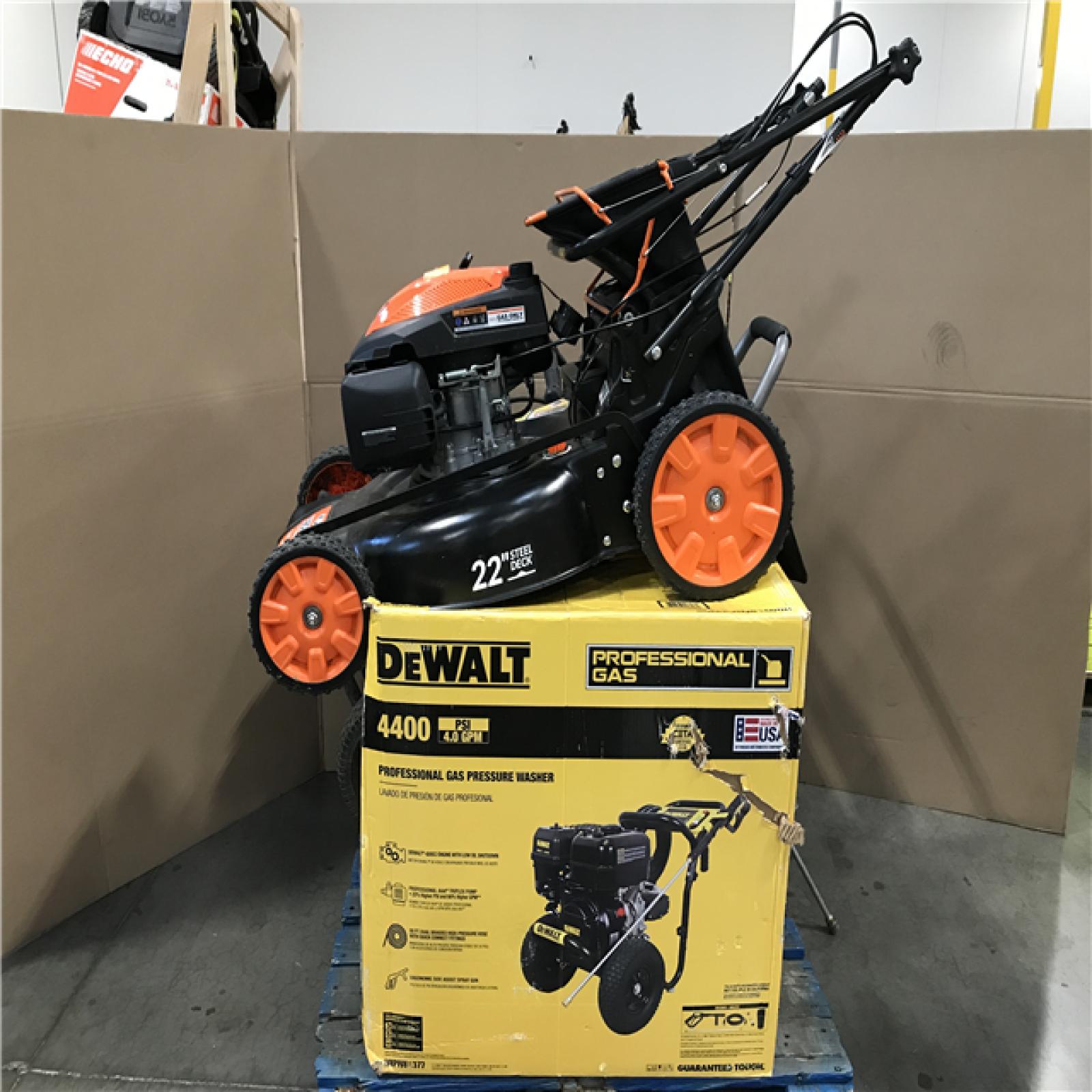 CALIFORNIA AS-IS OUTDOOR POWER EQUIPMENT