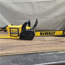AS-IS DEWALT  FLEXVOLT 60V MAX 16in. Brushless Cordless Battery Powered Chainsaw Kit with (1) FLEXVOLT 2 Ah Battery & Charger