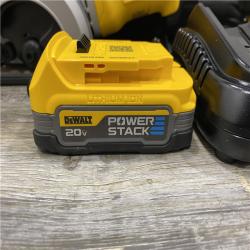 AS-IS DEWALT Atomic 20-Volt Maximum Lithium-Ion Cordless Brushless 4-1/2 in. Circular Saw Kit