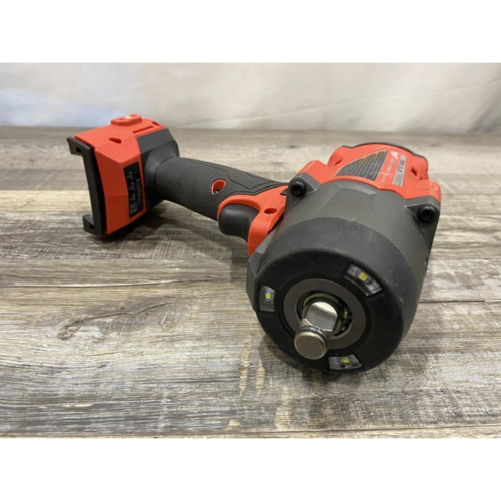 AS-IS Milwaukee FUEL 18V Lithium-Ion Brushless Cordless 1/2 in. Impact Wrench with Friction Ring (Tool-Only)