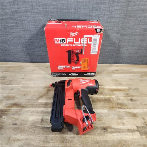 HOUSTON LOCATION - AS-IS (APPEARS LIKE NEW) Milwaukee M18 Fuel 18V Brushless 18-Gauge Brad Nailer 2746-20 (Bare Tool)