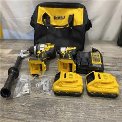 AS-IS DEWALT 20V MAX Lithium-Ion Cordless 2-Tool Combo Kit