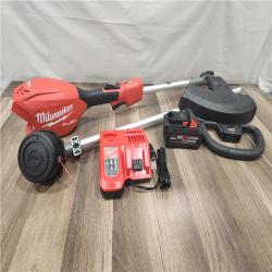 AS-IS- M18 FUEL 18V 16 in. Brushless Cordless Battery Powered String Trimmer W/QUIK-LOK Attachment Capability & 8.0 Ah Battery