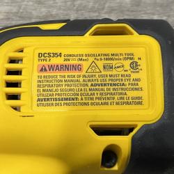 AS-IS DEWALT ATOMIC 20V MAX Cordless Brushless Oscillating Multi Tool Kit
