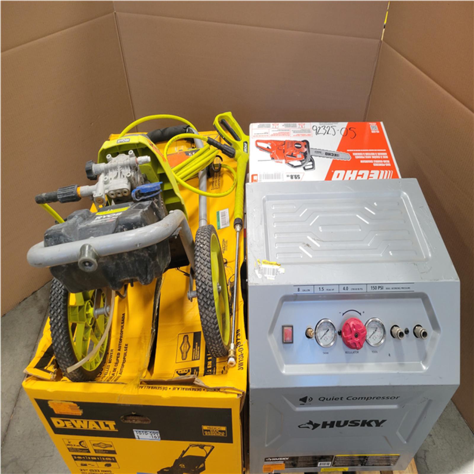 CALIFORNIA AS-IS OUTDOOR POWER EQUIPMENT