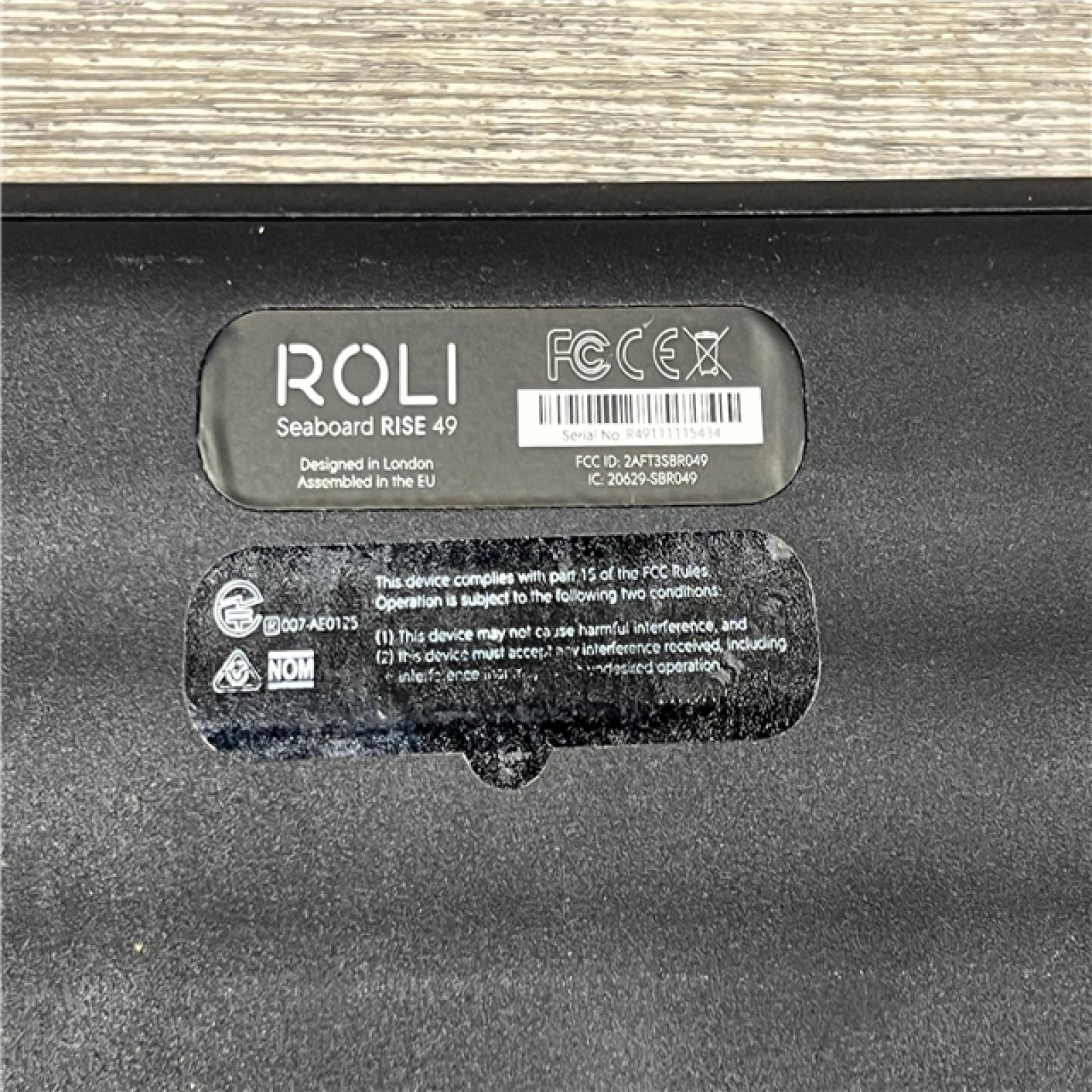 AS-IS ROLI Seaboard RISE49 USB Synthesizer Controller 49-Note