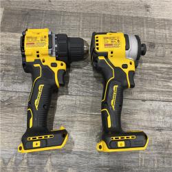 AS-IS DEWALT ATOMIC 20-Volt MAX Lithium-Ion Cordless Combo Kit