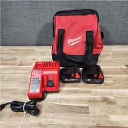 HOUSTON LOCATION - AS-IS Milwaukee M18 18V Lithium-Ion Brushless Cordless Compact Drill/Impact Combo Kit
