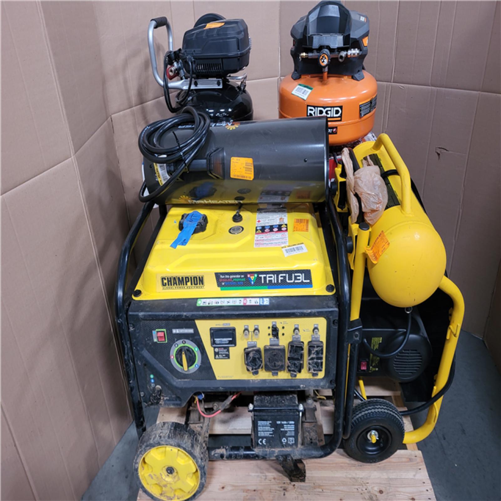 CALIFORNIA AS-IS OUT-DOOR POWER EQUIPMENT