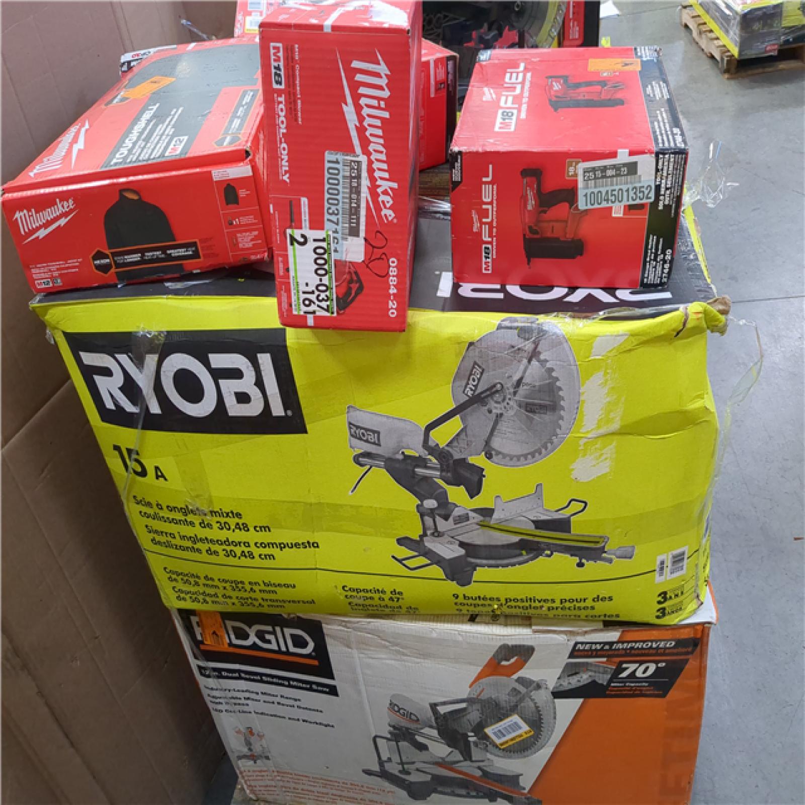 CALIFORNIA AS-IS TOOL PALLET