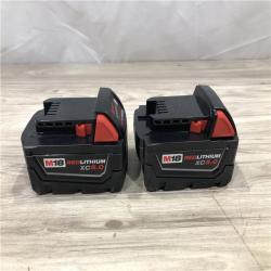 AS-IS Milwaukee 18-Volt Lithium-Ion XC Starter Kit