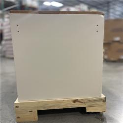 DALLAS LOCATION- AS IS! Husky Tool Storage 72 in. W x 24 in. D 18-Drawer Heavy Duty Adjustable Height Mobile Workbench Cabinet in Matte White
