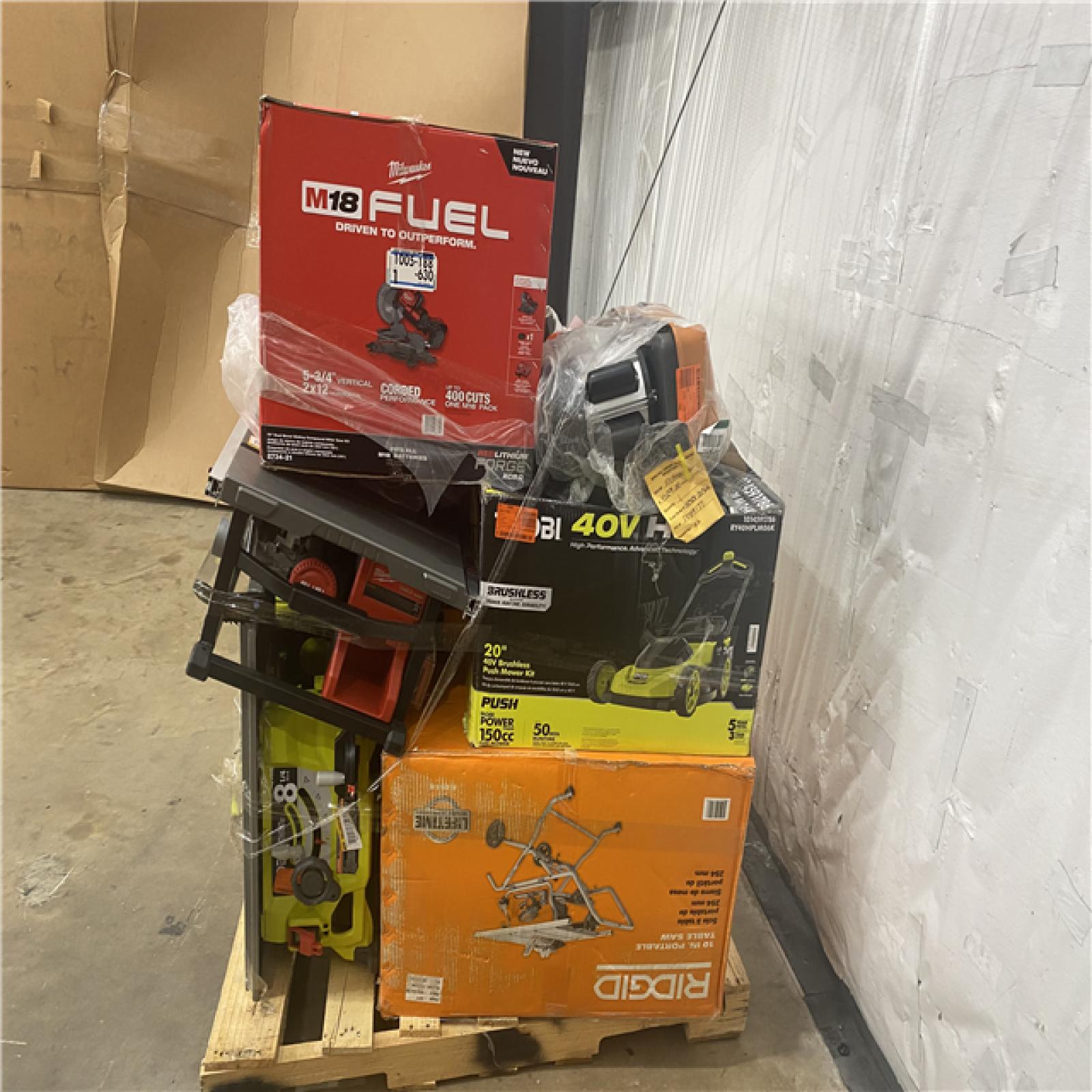 Houston Location - AS-IS Tool Pallet
